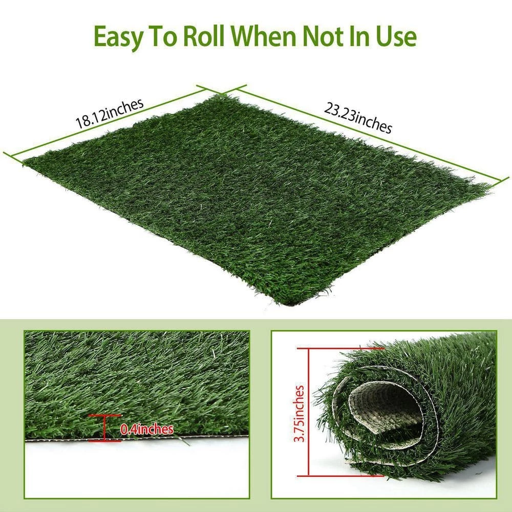 Replacement Grass Mat For Pet Potty Easy Cleaning by Unbranded - Image 3