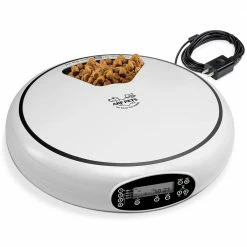 40-oz 5 Meal Automatic Pet Feeder - Wet or Dry Food for Dogs and Cats by Arf Pets
