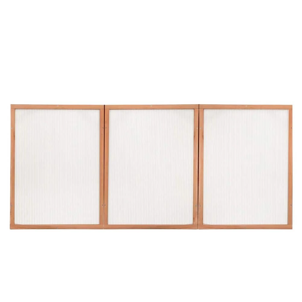 Wooden Cat Catio Enclosure with Solar Flat Roof by Foobrues - Image 2