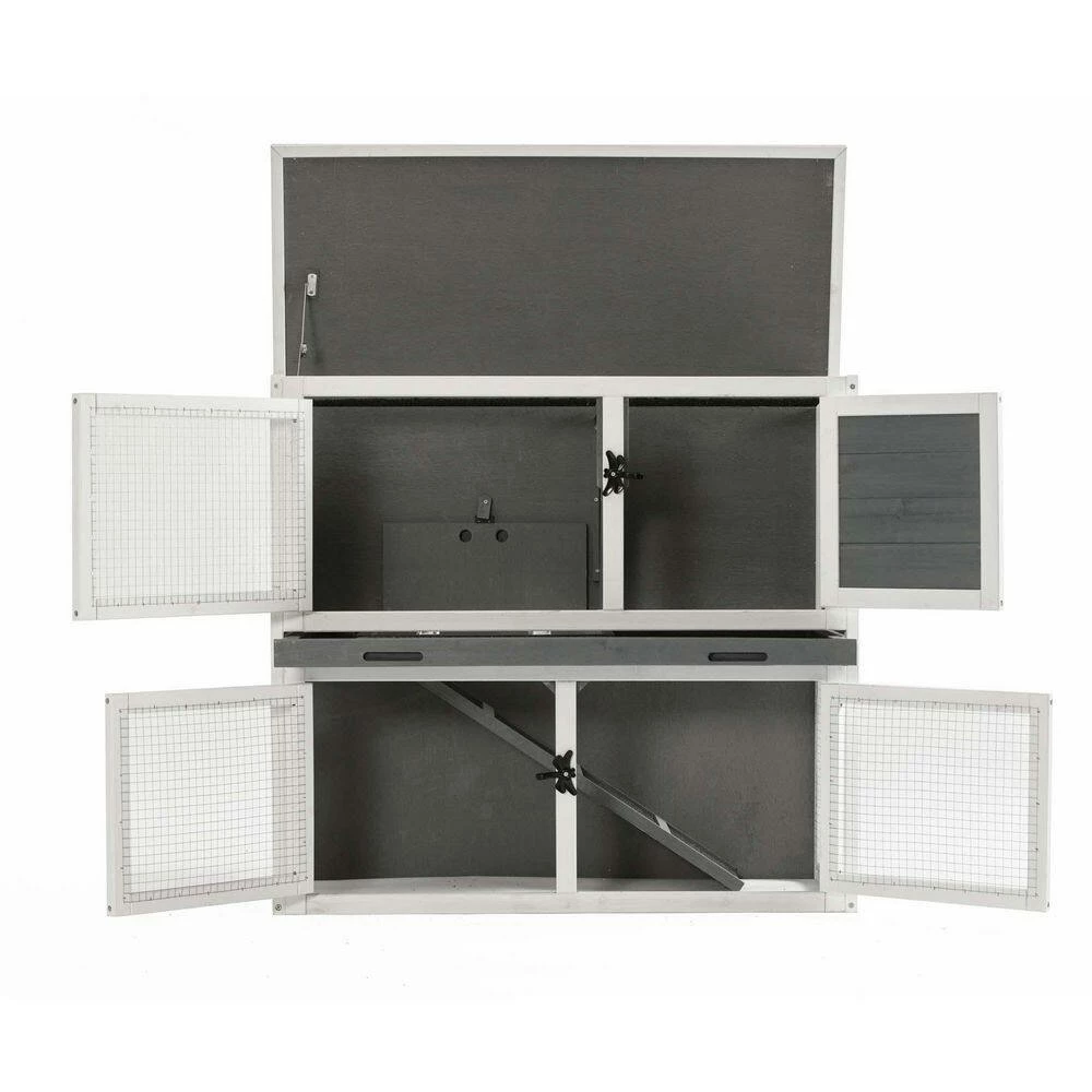 Bunny Rabbits Wooden Pet House Chicken Coop by Foobrues - Image 4