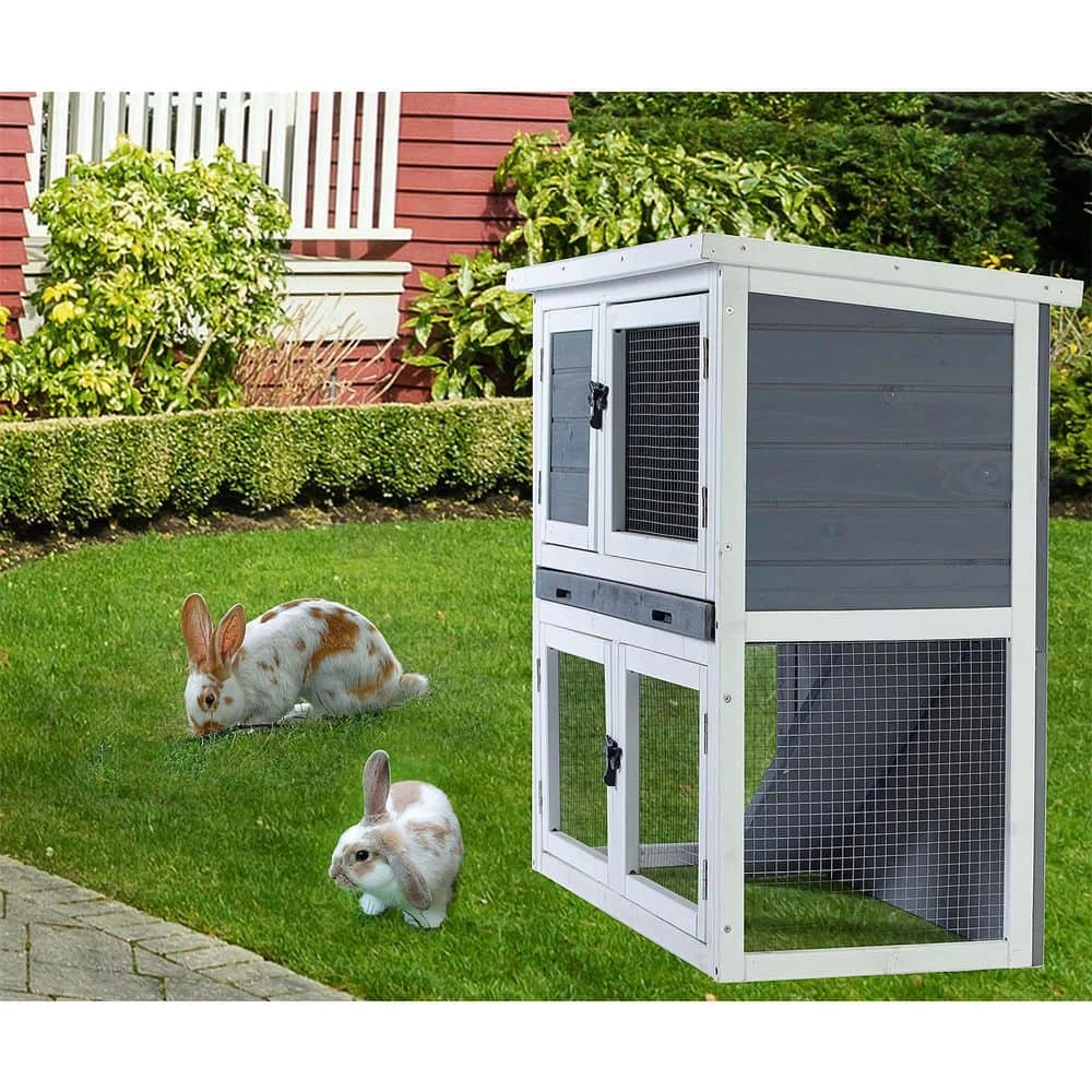 Bunny Rabbits Wooden Pet House Chicken Coop by Foobrues - Image 2