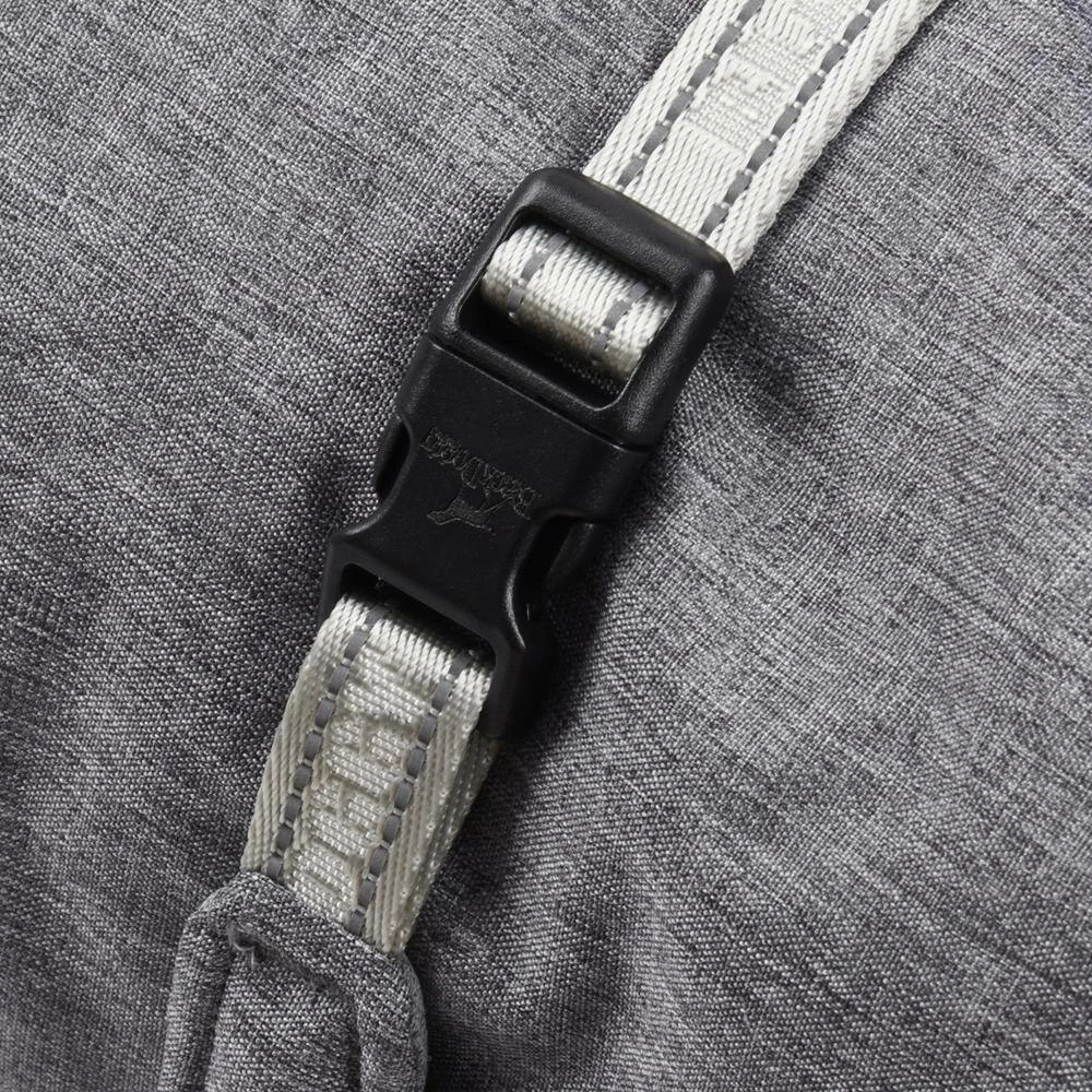 Size 2XL Gary Color Pet Dog Winter Jacket with Waterproof Warm Polyester Filling Fabric by Foobrues - Image 2