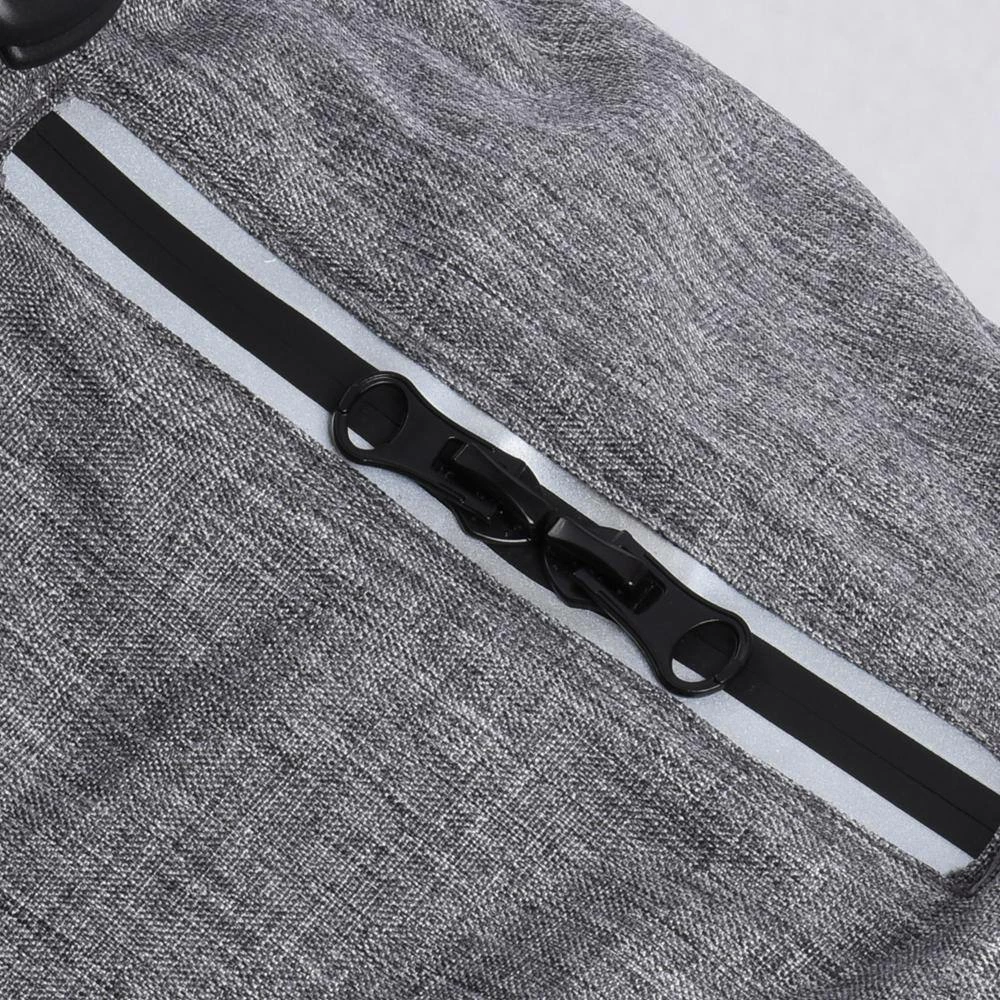 Large Cool Gray Color New Style Dog Winter Jacket with Waterproof Warm Polyester Filling Fabri by Foobrues - Image 2