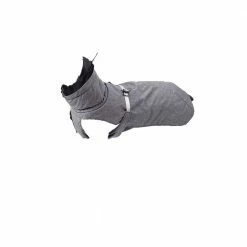 Size M Gray Cool Dog Winter Jacket with Waterproof Warm Polyester Filling Fabric by Foobrues