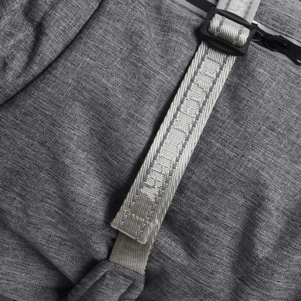 Small Gray Warm Pet Dog Winter Jacket with Waterproof by Foobrues - Image 2