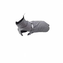 Small Gray Warm Pet Dog Winter Jacket with Waterproof by Foobrues