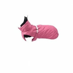2XL Pink Pet Dog Winter Jacket with Waterproof Warm Polyester Filling Fabric Size by Foobrues