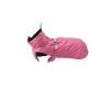 Pet Dog Winter Jacket with Waterproof Warm Polyester Filling Fabric Pink in Extra Large Size by Foobrues