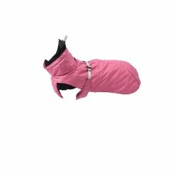 Pet Dog Winter Jacket with Waterproof Warm Polyester Filling Fabric Pink in Large by Foobrues