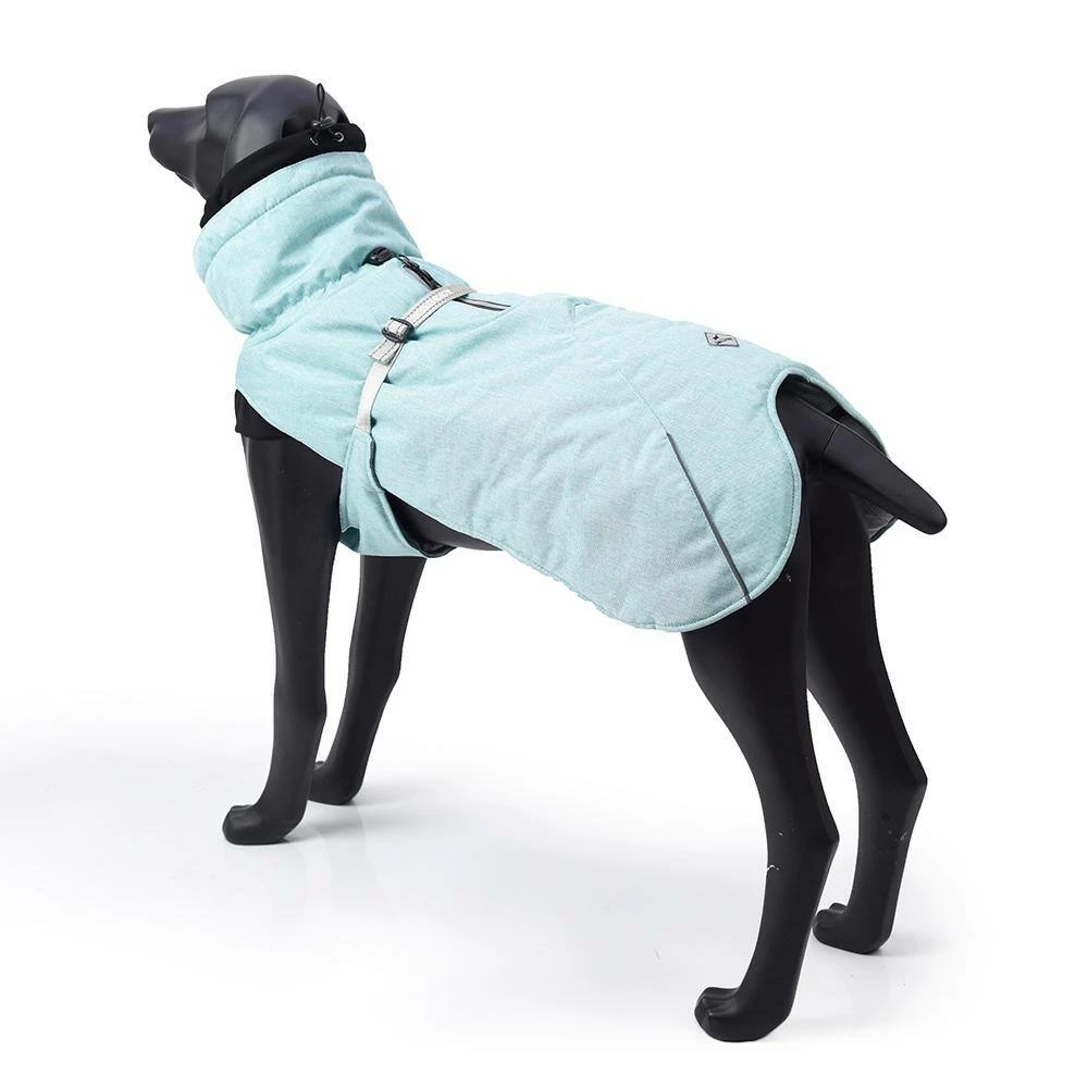 Blue Cool Dog Winter Jacket with Waterproof Warm Polyester Filling Fabric in Extra Large by Foobrues - Image 4