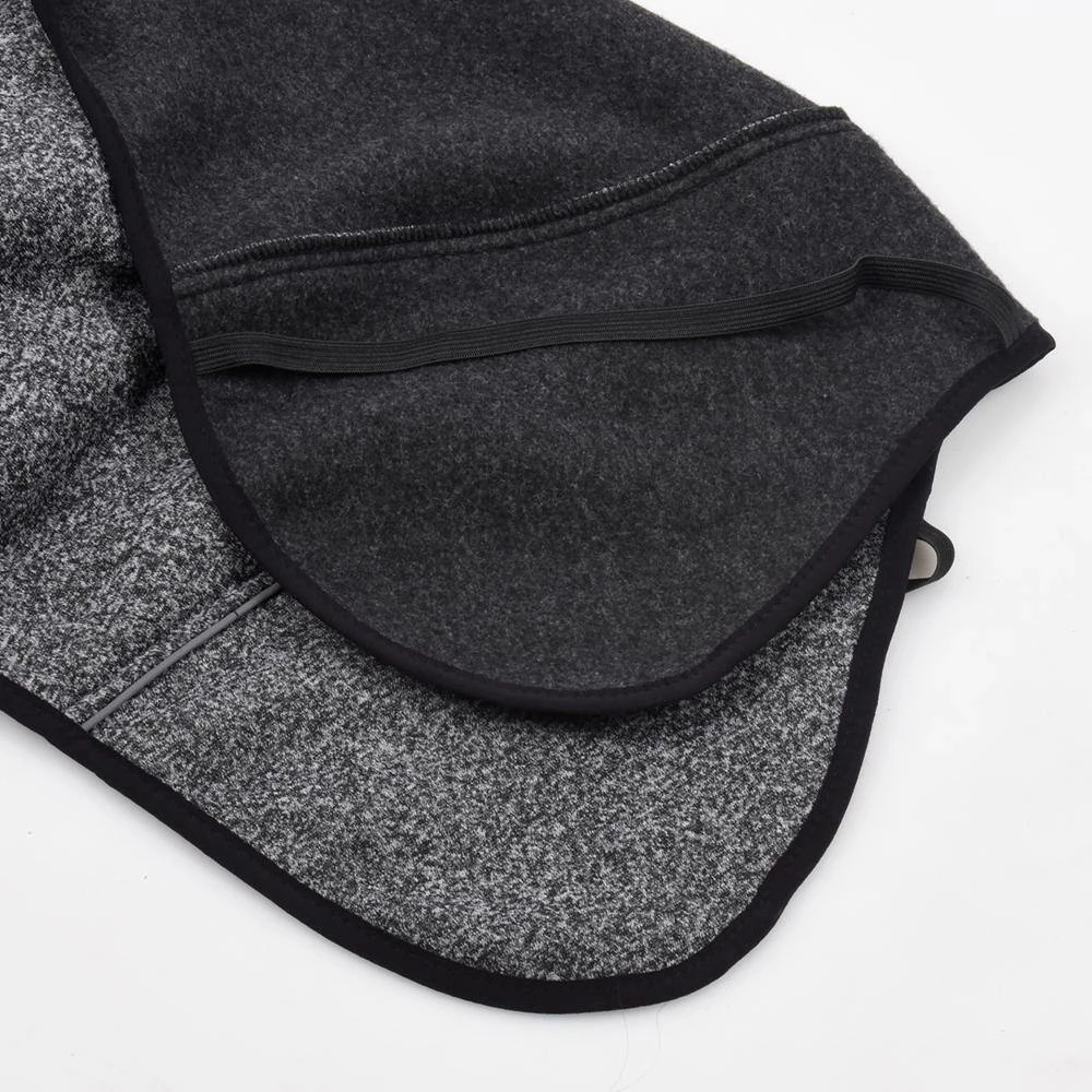 Gray Water Repellent Softshell Dog Jacket Pet Clothes for Spring Autumn in Extra Large Size by Foobrues - Image 5