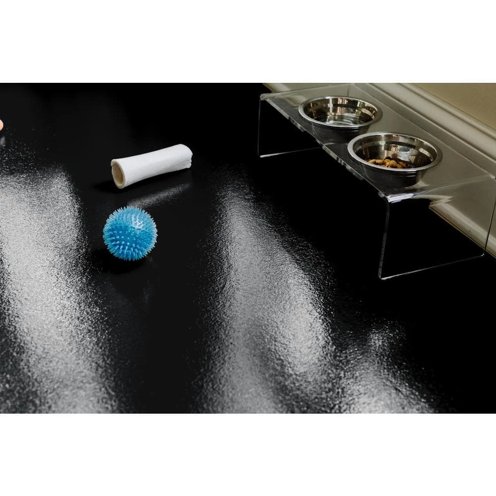 Midnight Black 5 ft. x 10 ft. Ceramic Pet Floor Protector by G-Floor - Image 7