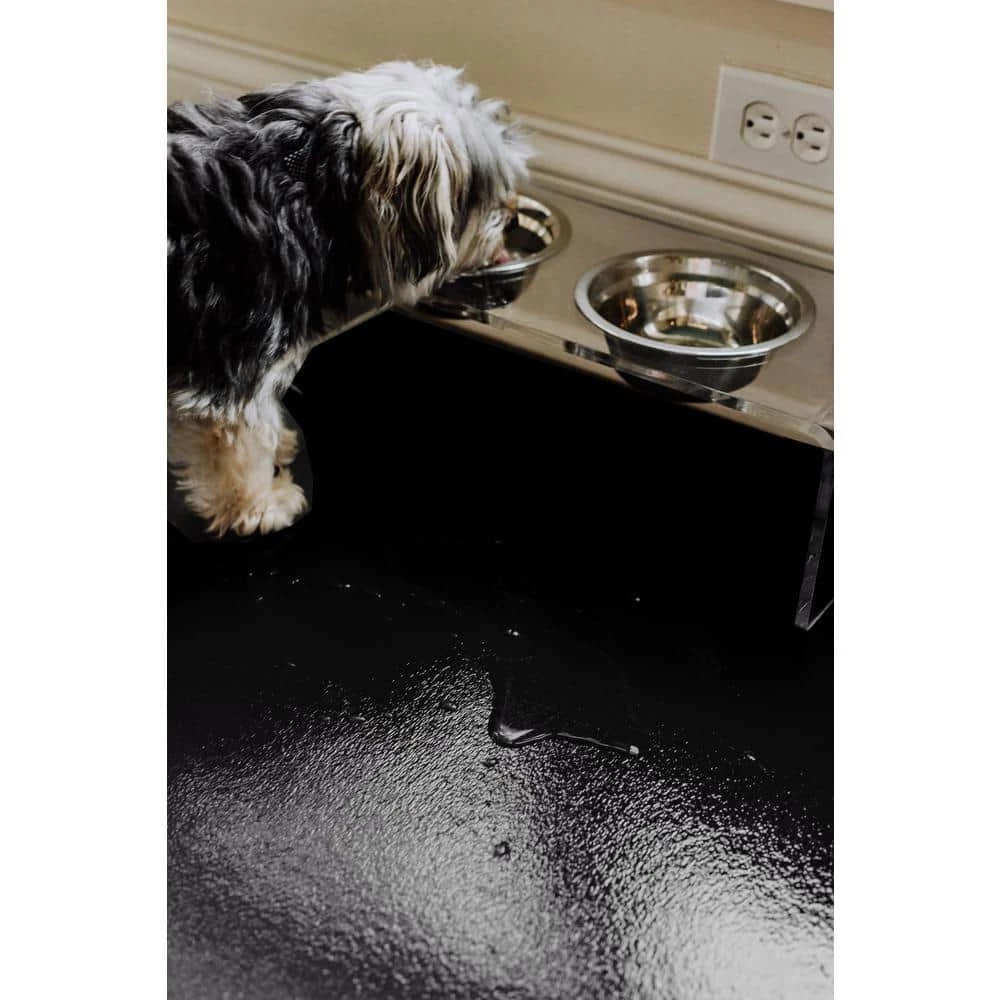 Midnight Black 5 ft. x 10 ft. Ceramic Pet Floor Protector by G-Floor - Image 5