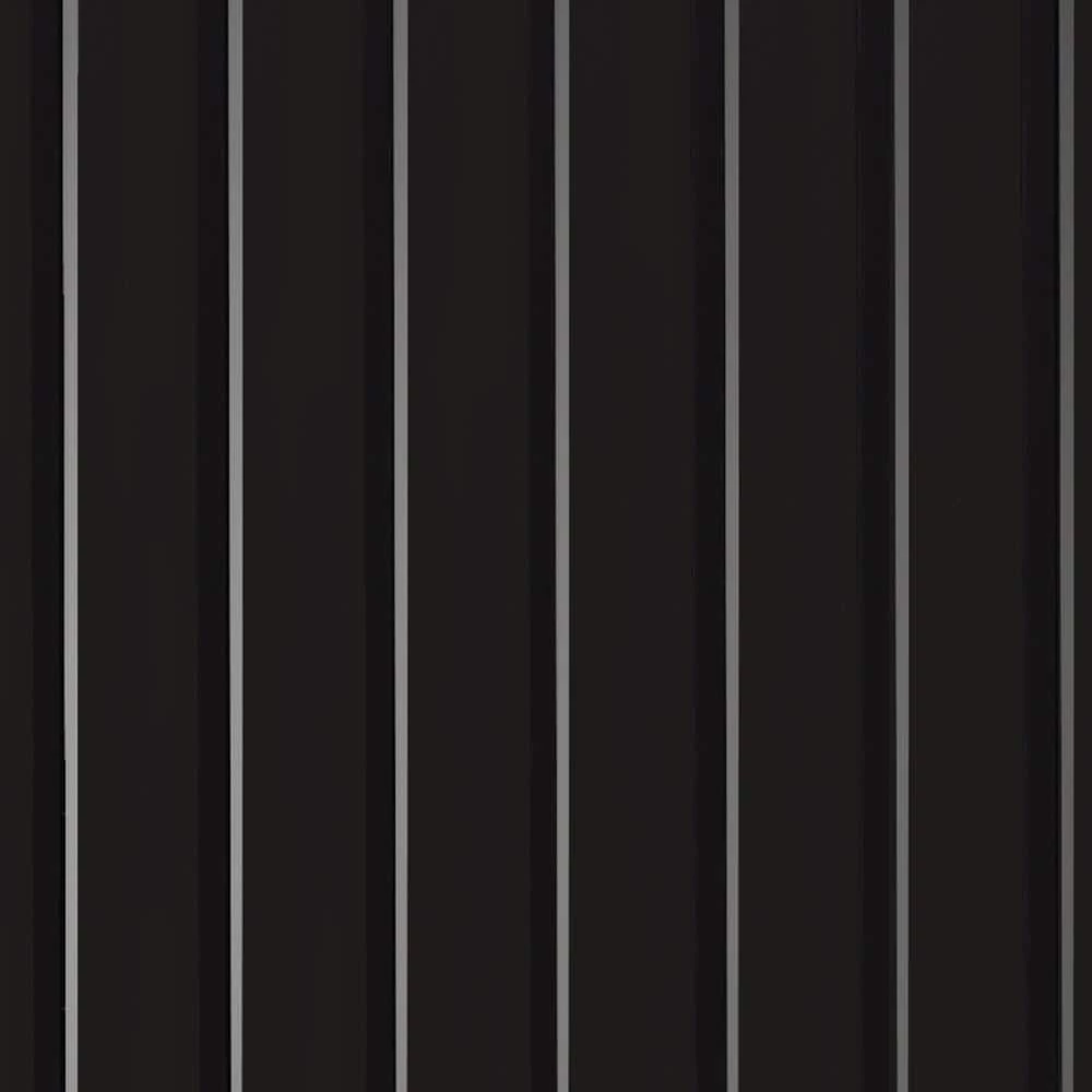 Midnight Black 5 ft. x 10 ft. Ribbed Pet Floor Protector by G-Floor