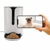 Connected Pet Food Dispenser: Built-in HD Camera (Wi-Fi Enabled, Alexa Compatible) by Lentek
