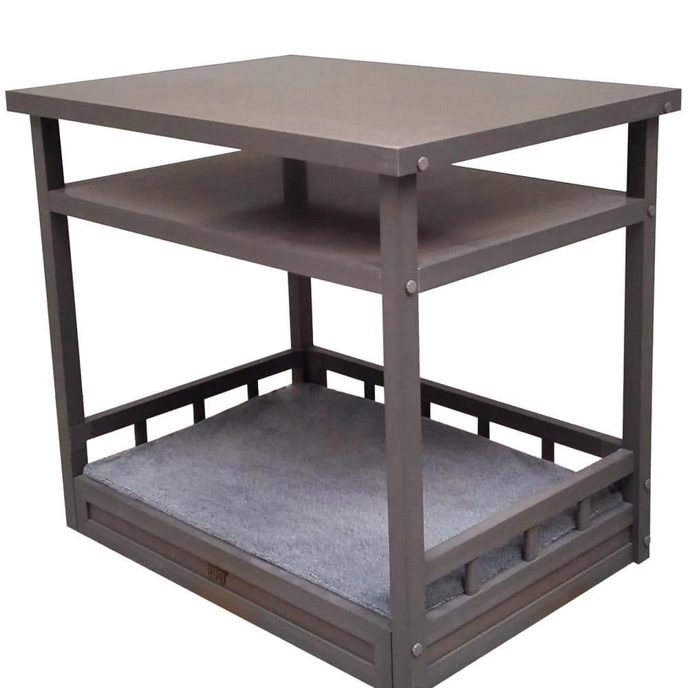 EcoFlex Medium Grey Dog Bed Nightstand by New Age Pet - Image 4