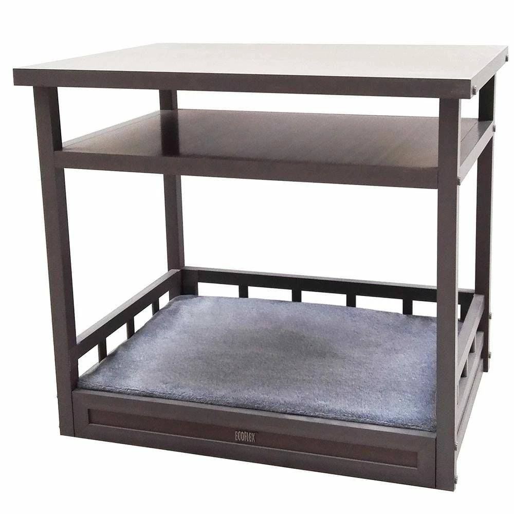 EcoFlex Medium Grey Dog Bed Nightstand by New Age Pet - Image 2