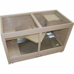 ECOFLEX Park Avenue Indoor Rabbit Hutch-Maple by New Age Pet