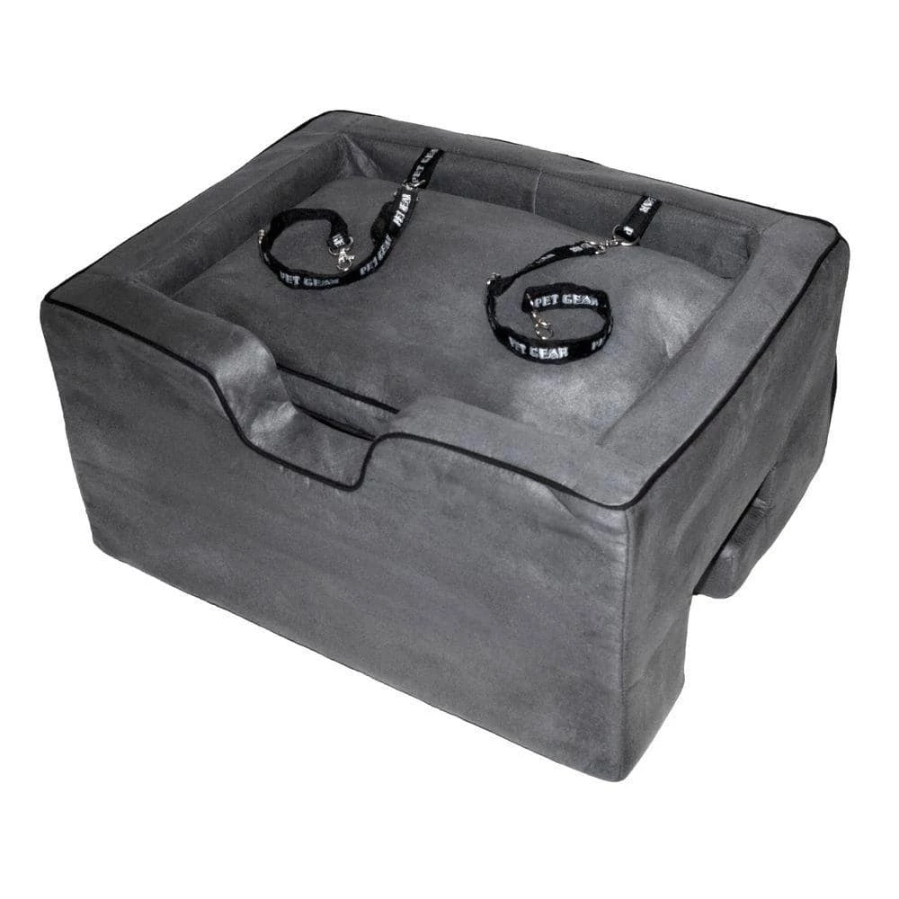 Pet Carrier 22 in. L x 17 in. W x 11.5 in. H Large Booster Car Seat by Pet Gear