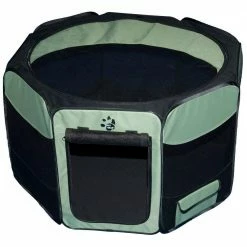46 in. L x 46 in. W x 28 in. H Octagon Pet Pen with Removable Top by Pet Gear