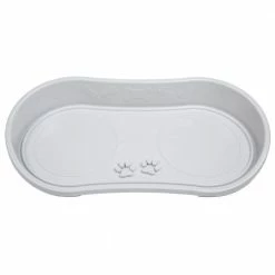 21 in. x 10.5 in. Non Skid Pet Bowl Tray by Petmaker