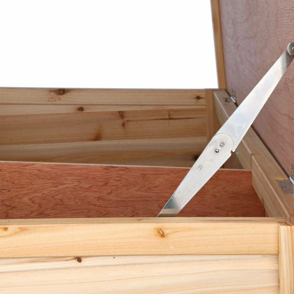 3.75 ft. x 2 ft. x 3.5 ft. Medium 2-Story Rabbit Hutch by TRIXIE - Image 3