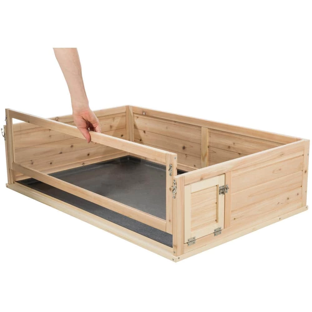 Small Animal Indoor Run with a View, For Rabbits, Hamsters, Turtles by TRIXIE - Image 2