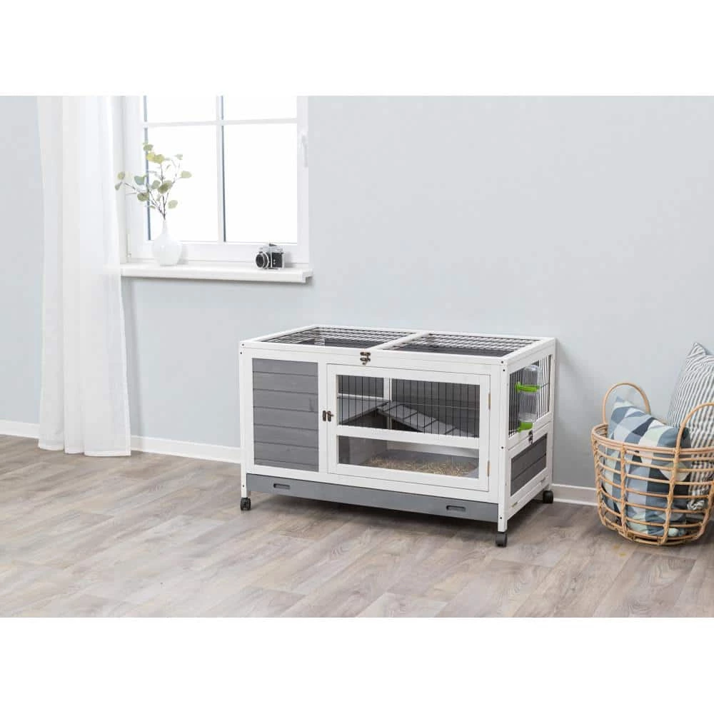 Natura Indoor Rabbit Hutch S Gray by TRIXIE - Image 5