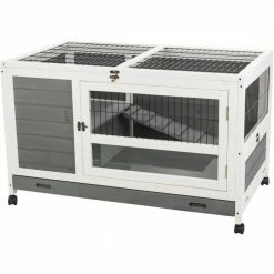 Natura Indoor Rabbit Hutch S Gray by TRIXIE