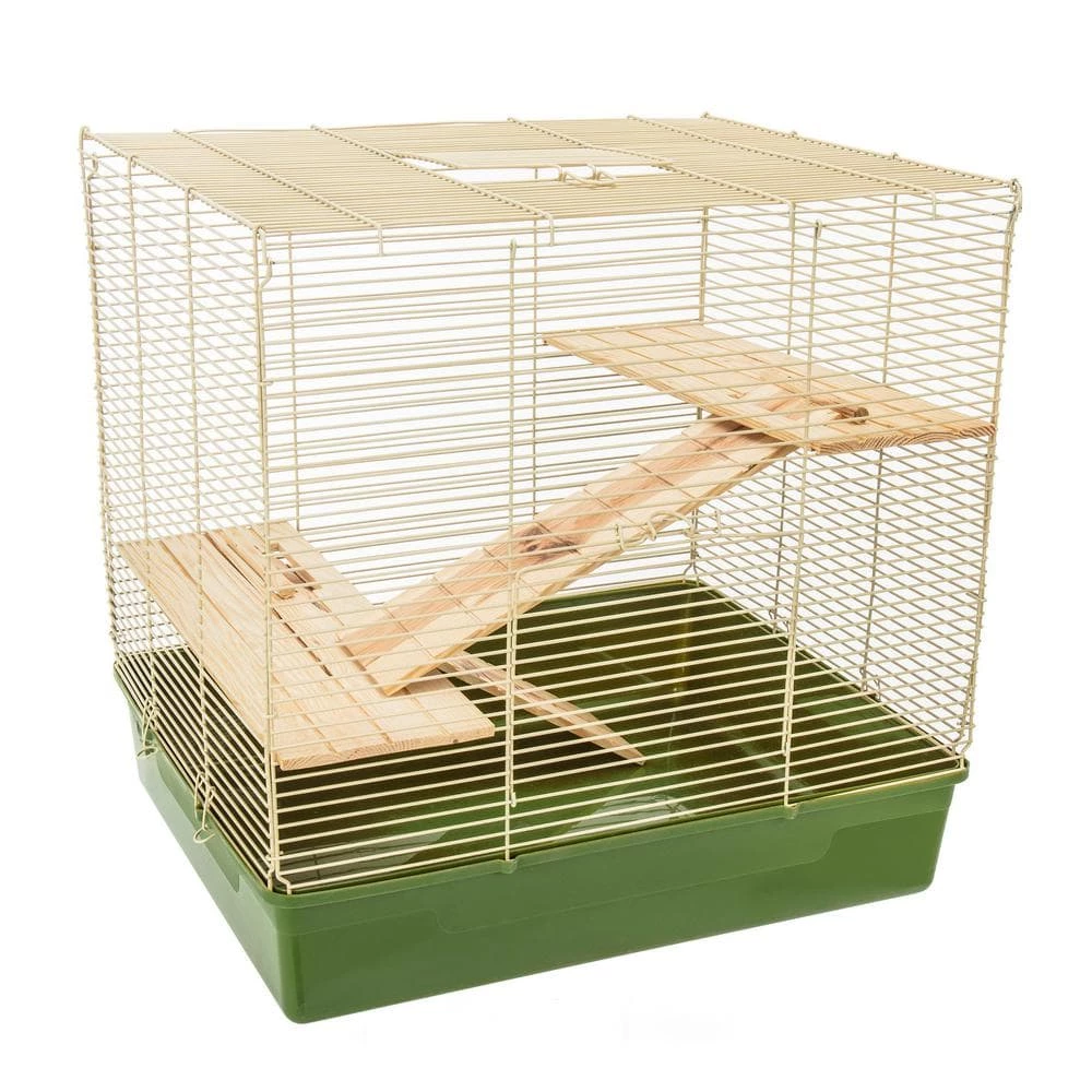 Natural's Rat Cage with Wooden Shelves and Ramps - 20.5 in. x 16.5 in. x 15.5 in. by Ware - Image 4